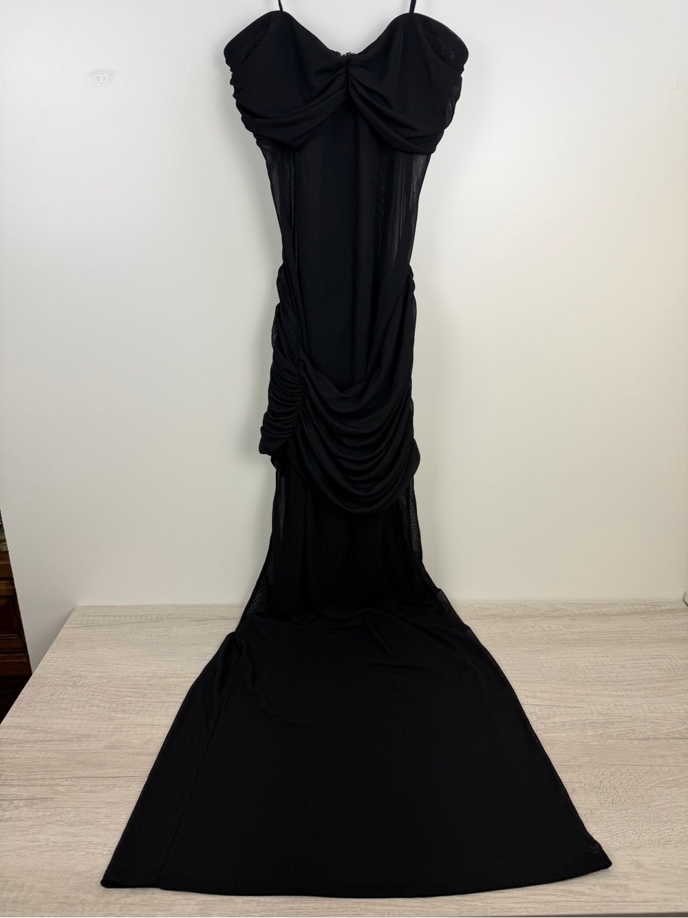 NBD Lia Maxi Dress Black Size Small - Picture 4 of 8